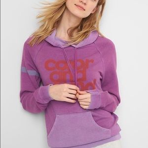 Free city x GAP color and sound pullover hoodie